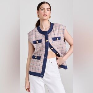 L'AGENCE Laurel Oversized Vest